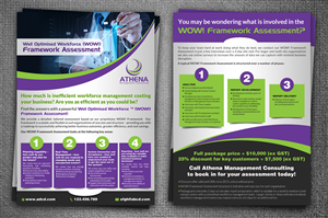 Flyer Design by ESolz Technologies for this project | Design #5415554