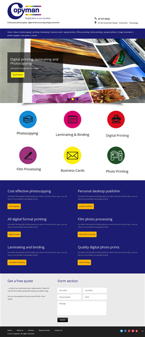 Web Design by pb for Web Genius | Design: #5419806