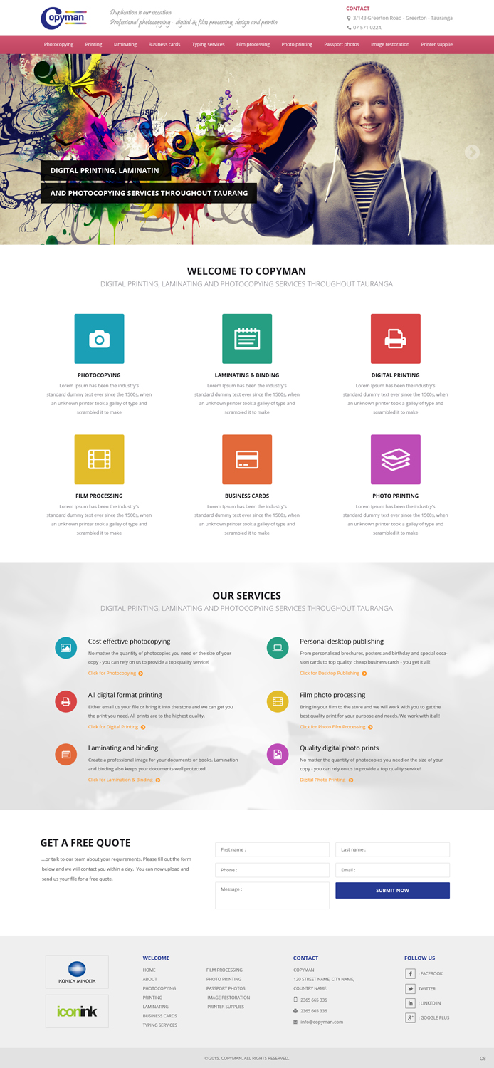 Web Design by pb for Web Genius | Design #5419821