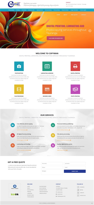 Web Design by pb for Web Genius | Design: #5427699