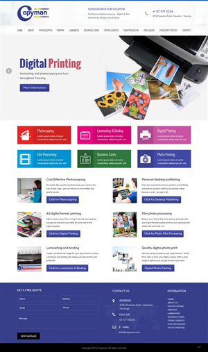 Web Design by pb for Web Genius | Design: #5427704