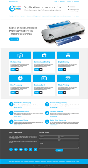 Web Design by Advent Innovative for Web Genius | Design: #5425756