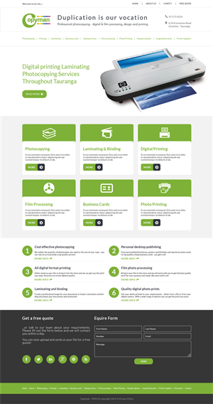 Web Design by Advent Innovative for Web Genius | Design: #5425759