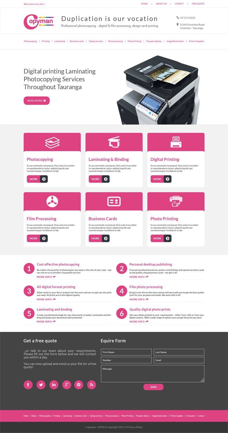 Web Design by Advent Innovative for Web Genius | Design #5432454