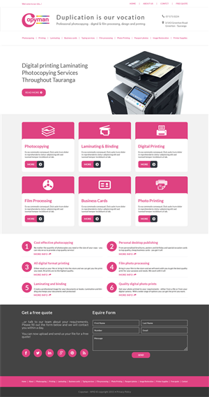 Web Design by Advent Innovative for Web Genius | Design: #5432454