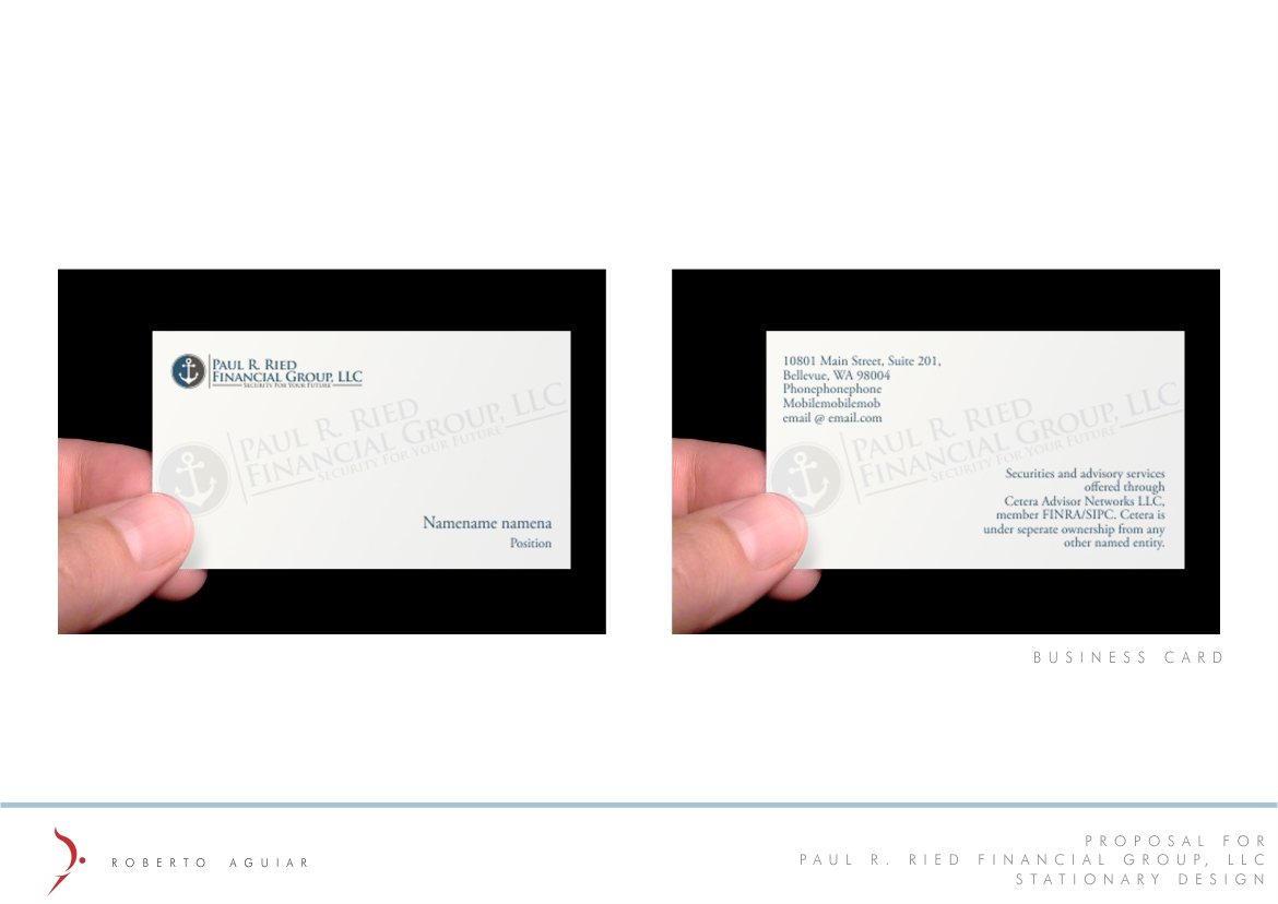 Stationery Design by RAguiar for this project | Design #5512173