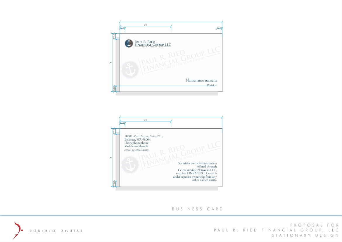 Diseño de Papelería por RAguiar para este proyecto | Diseño #5512181