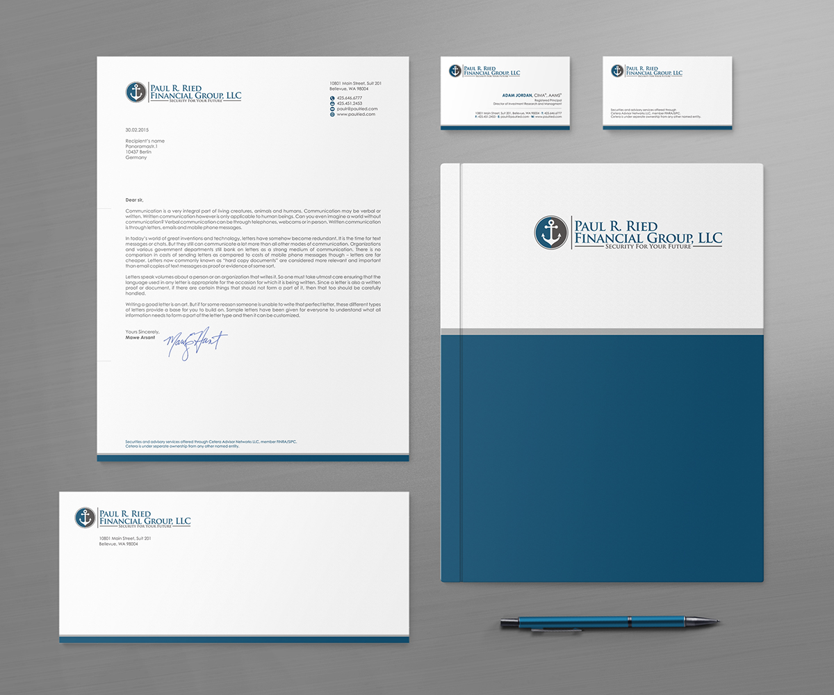 Diseño de Papelería por logodentity para este proyecto | Diseño #5418734