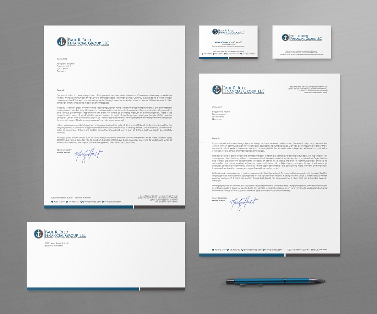 Diseño de Papelería por logodentity para este proyecto | Diseño #5420453