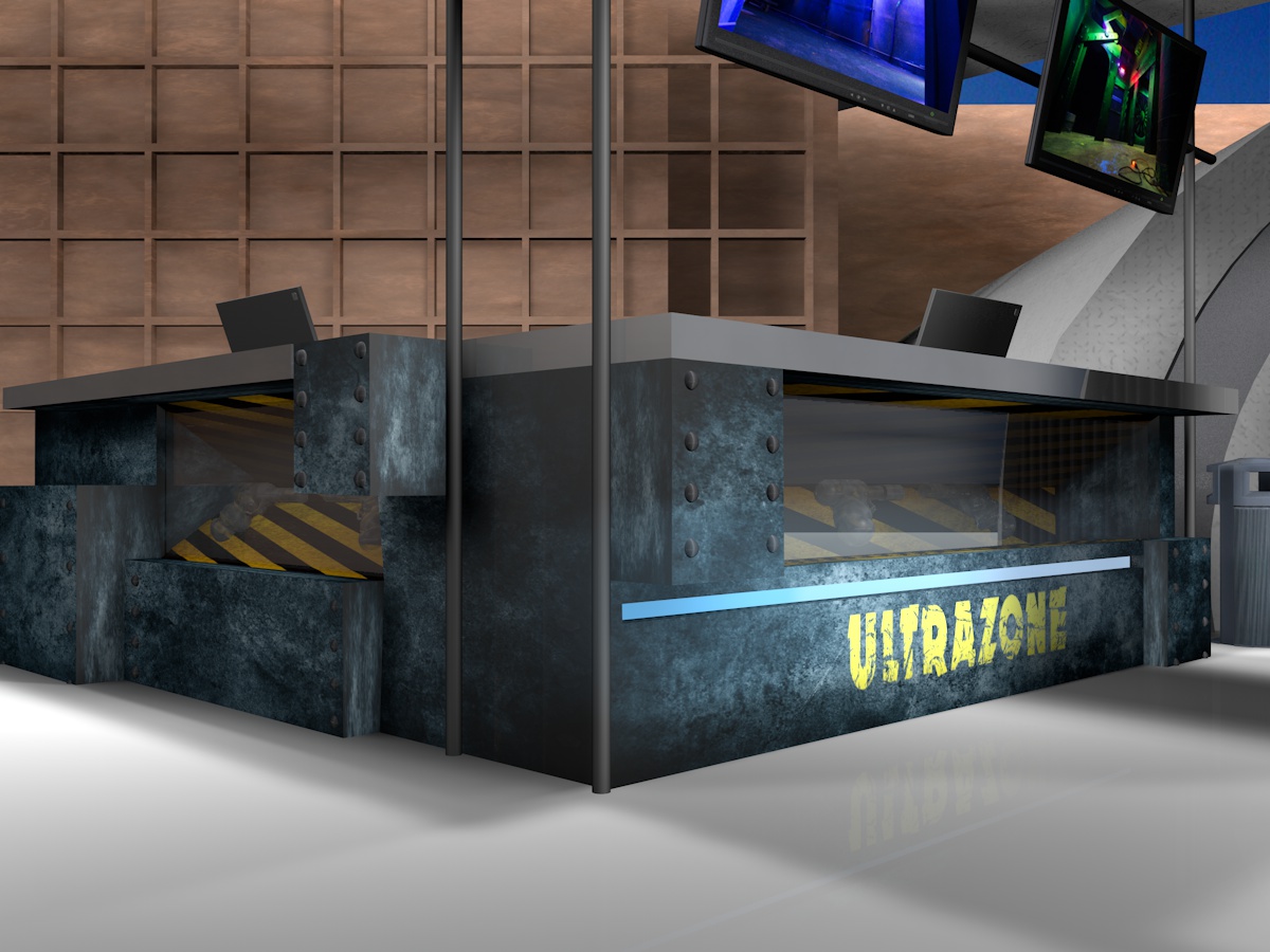 3D Design by cornel888 for Zone Laser Tag | Design #5454329