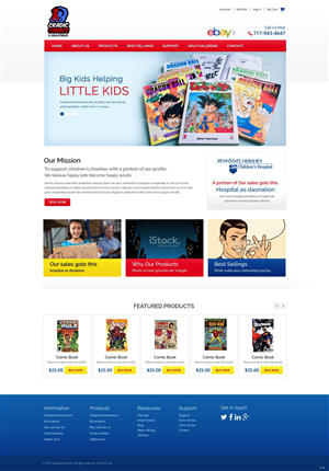 Web-Design von pb für Cradic Comics and Collectibles | Design: #5425481