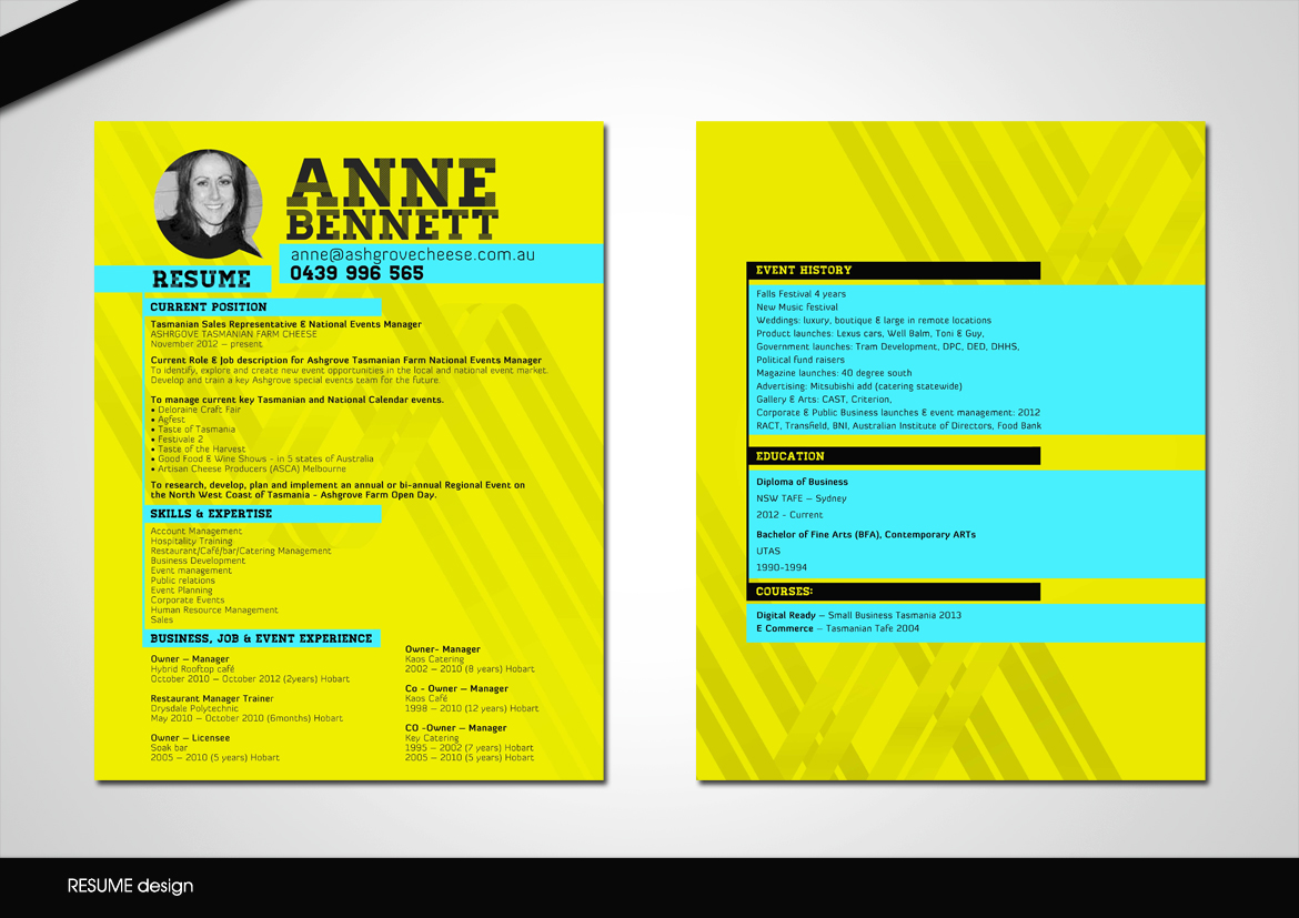 Diseño de Curriculum por disign para este proyecto | Diseño: #1535178