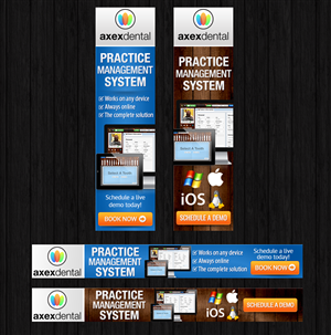 Startup Software Company Need Banner Ads Design for Dental Website | Banner Ad Design by Laurra