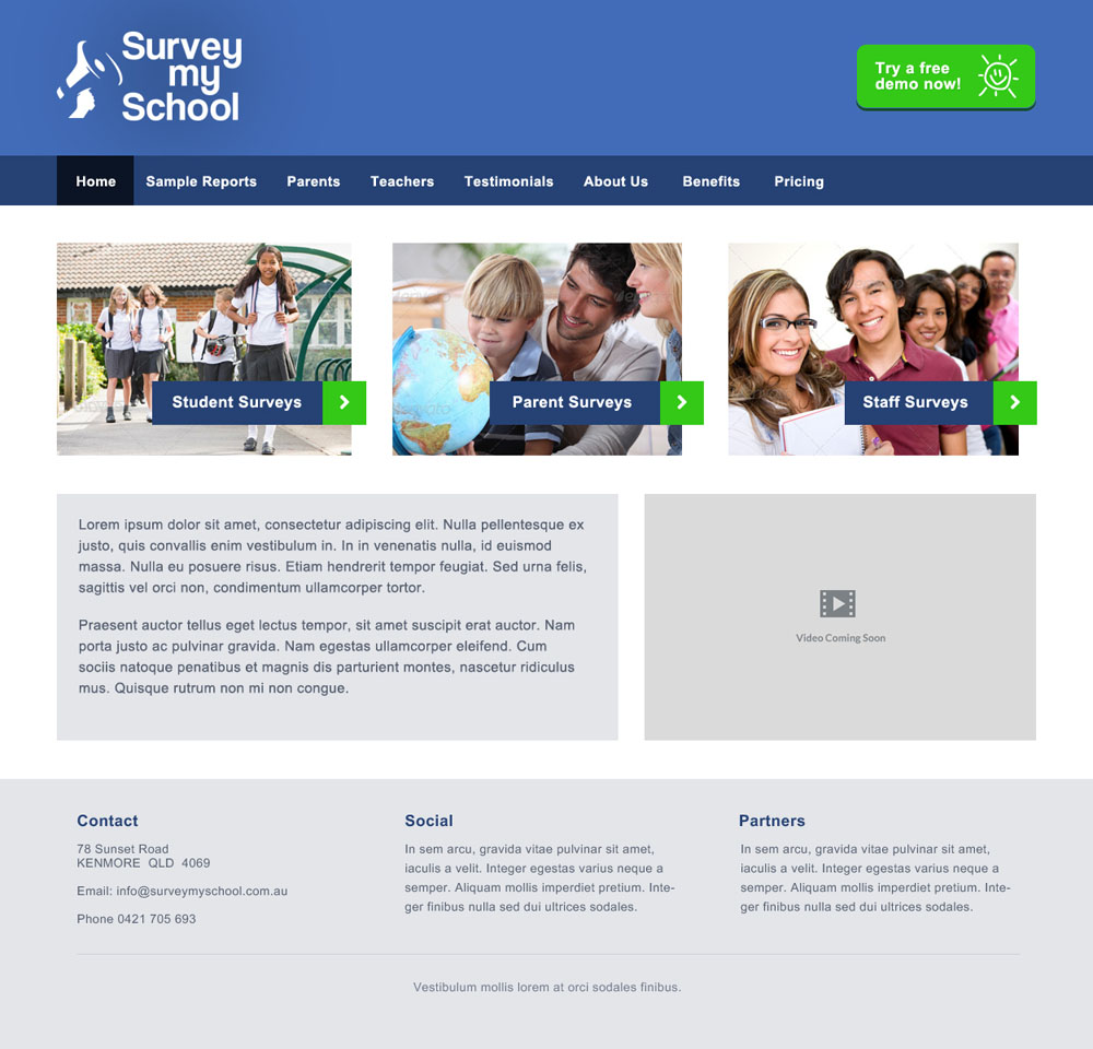 Diseño Web por loukoz para este proyecto | Diseño #5480709