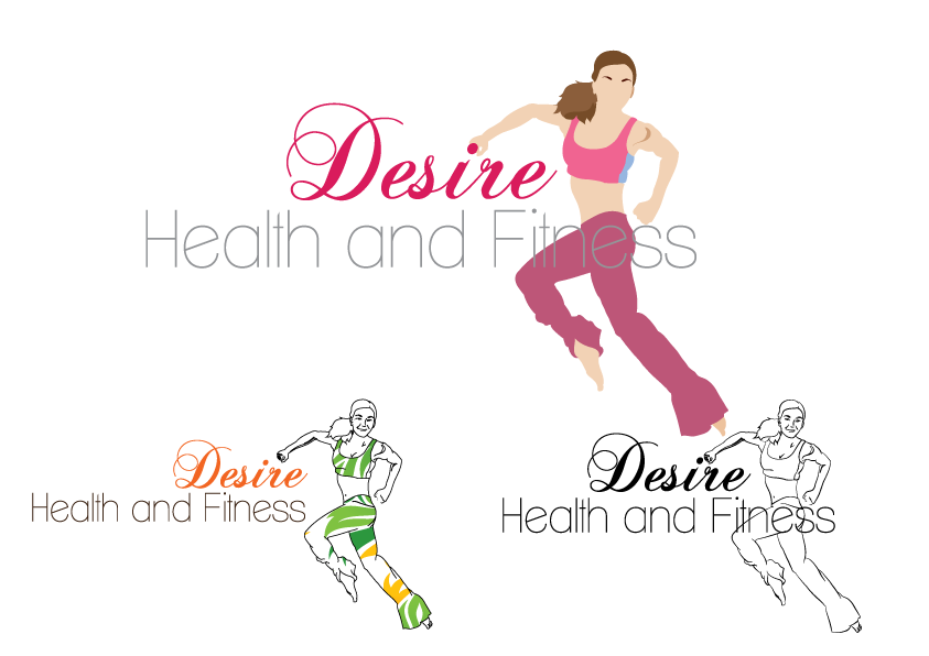 Logo Design by Aria N. for Desire Health And Fitness | Design #1525974