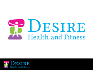 Logo Design by Skroll for Desire Health And Fitness | Design: #1501899