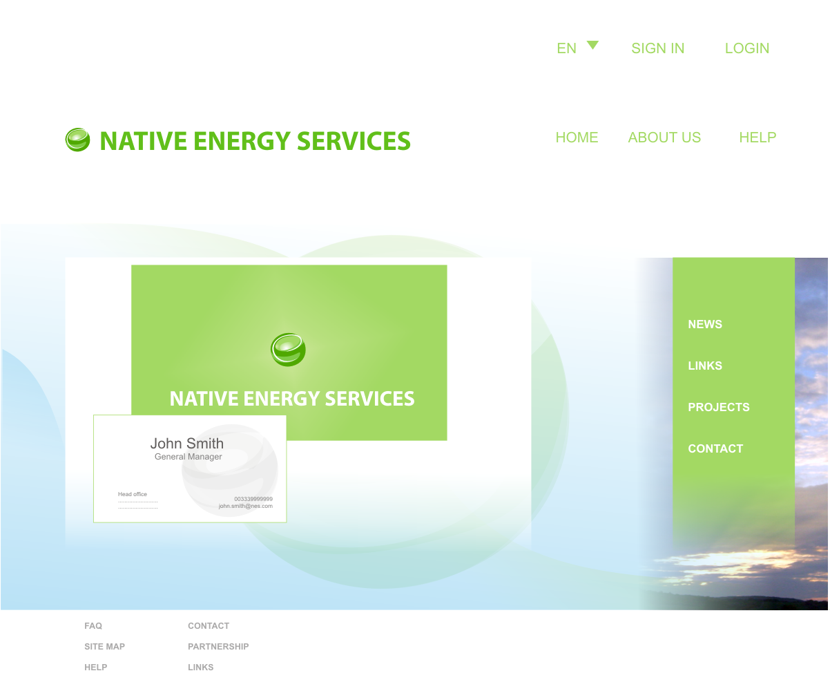 Diseño de Logo por axa para Native Energy Services, LLC | Diseño #5445210
