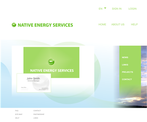 Diseño de Logo por axa para Native Energy Services, LLC | Diseño: #5445210
