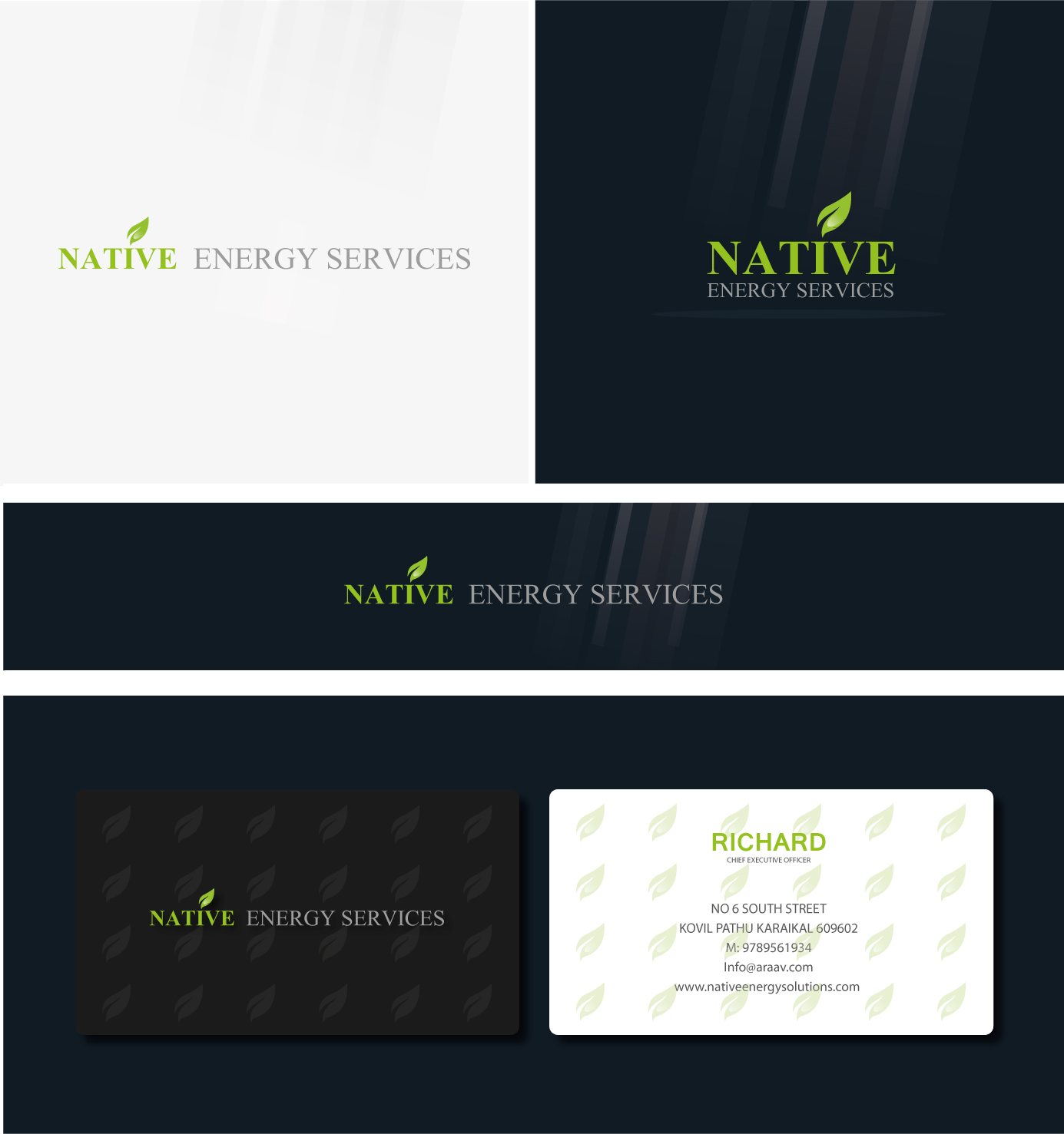 Diseño de Logo por arunpoochi para Native Energy Services, LLC | Diseño #5422193