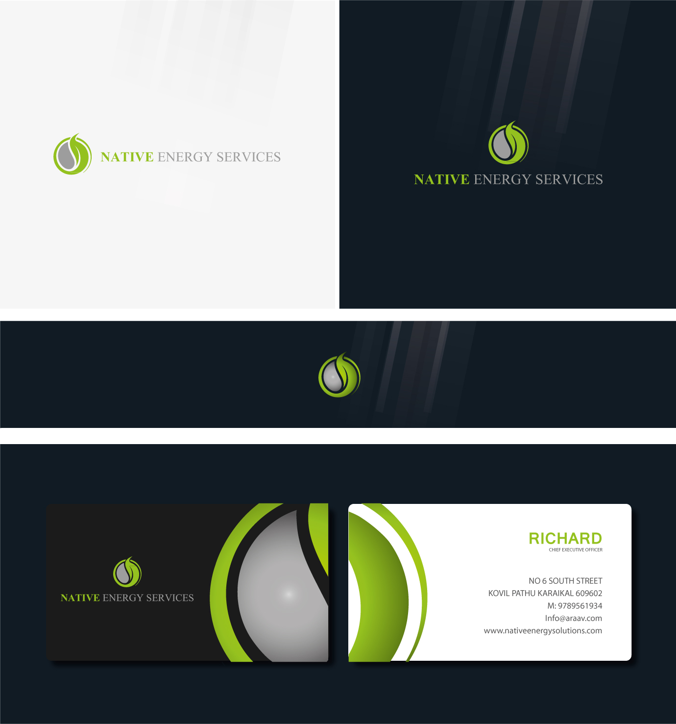 Logo Design by arunpoochi for Native Energy Services, LLC | Design #5422506