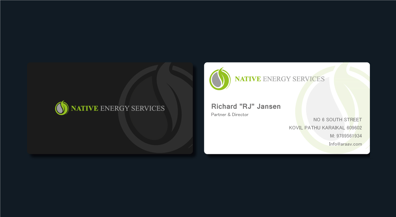 Diseño de Logo por arunpoochi para Native Energy Services, LLC | Diseño #5429744