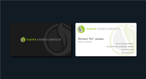 Diseño de Logo por arunpoochi para Native Energy Services, LLC | Diseño: #5429744