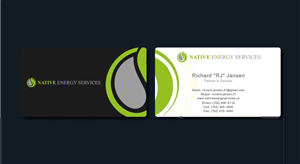 Diseño de Logo por arunpoochi para Native Energy Services, LLC | Diseño: #5436207