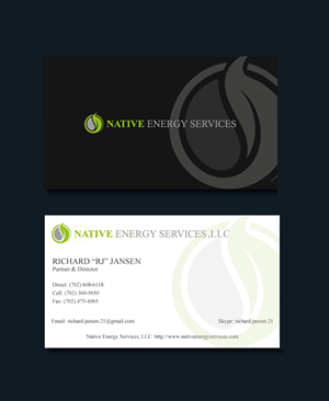 Diseño de Logo por arunpoochi para Native Energy Services, LLC | Diseño: #5465390