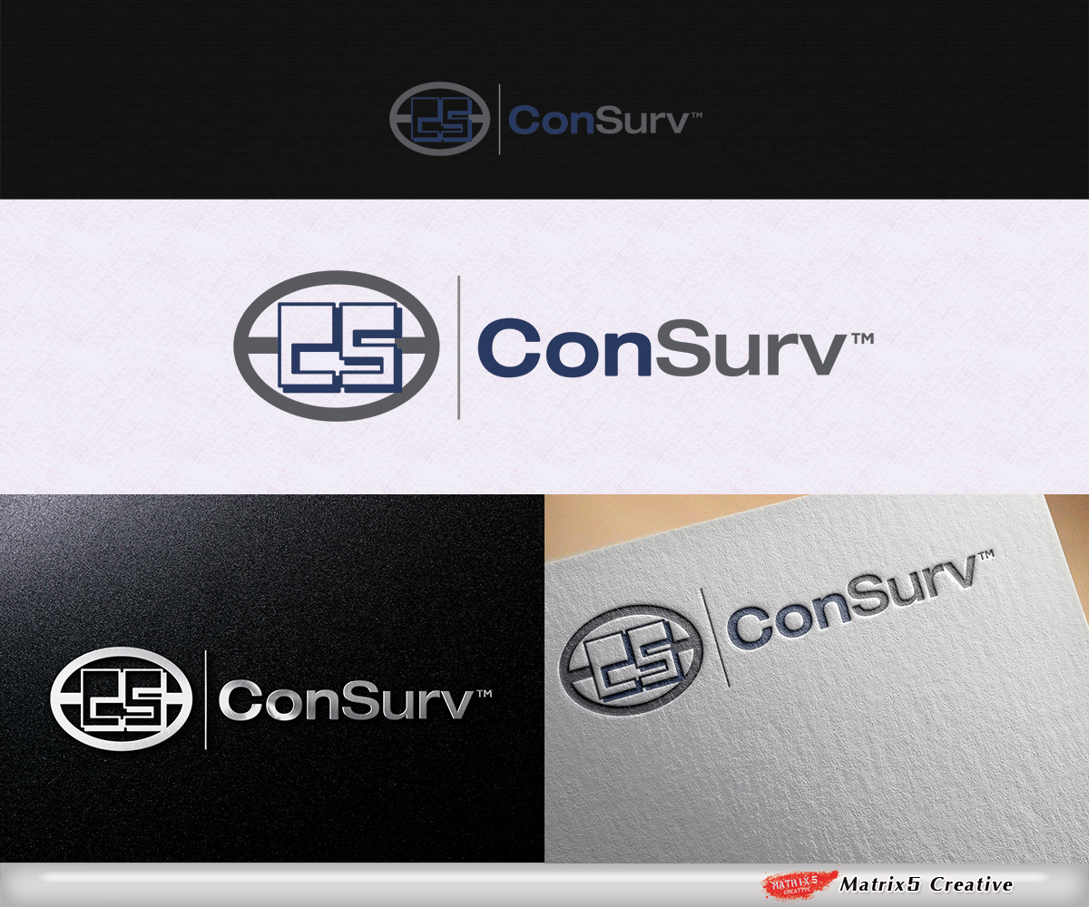 Logo Design by Matrix5 Creative for ConSurv  | Design #5542292