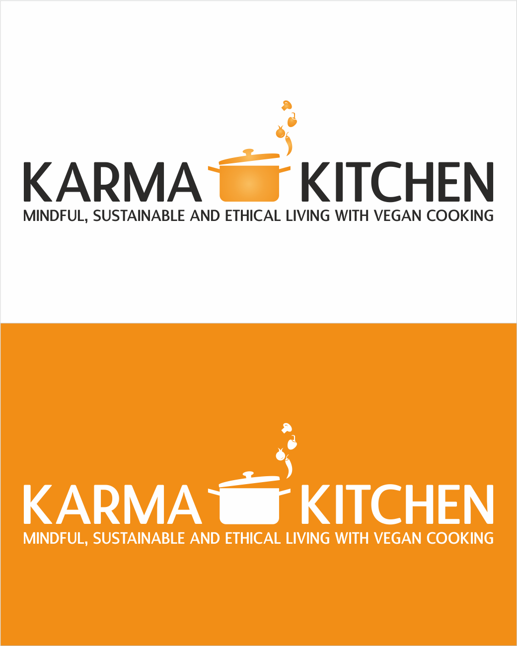 Logo Design by TheCodeWire for Karma Kitchen | Design #5418989