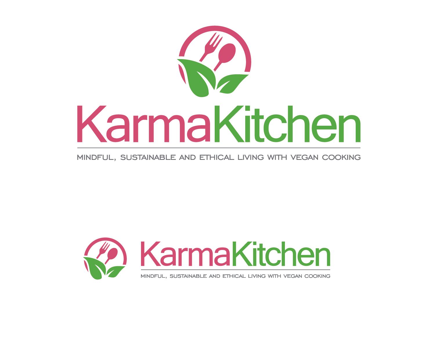 Logo Design by Pv_999 for Karma Kitchen | Design #5486537