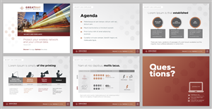 Great Bay Software PowerPoint template | PowerPoint Design by Ayzeek