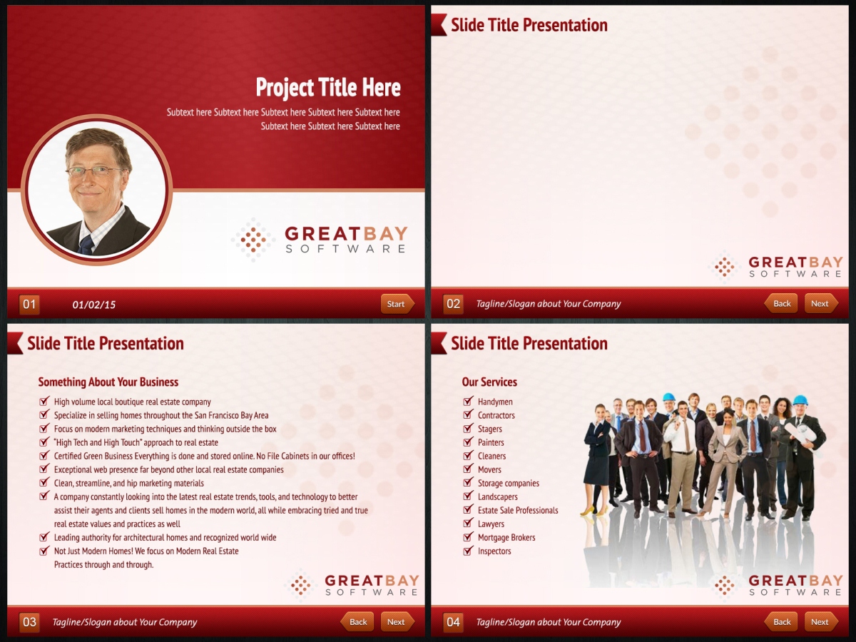 PowerPoint Design by Danang Prastiawan for Great Bay Software | Design #5515834