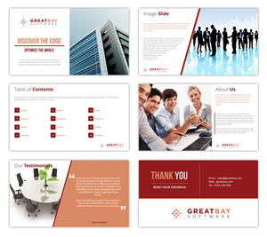PowerPoint Design by moreslides for Great Bay Software | Design #5504296