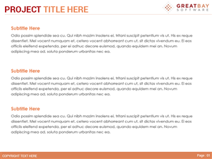 PowerPoint Design by NexQuix for Great Bay Software | Design: #5436084