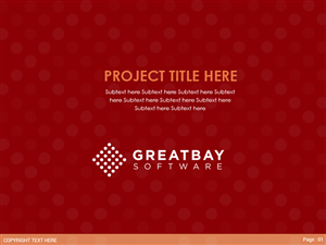 PowerPoint Design by NexQuix for Great Bay Software | Design: #5436124