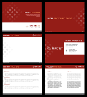 Design de PowerPoint par Best Design Hub pour Great Bay Software | Design : #5418992