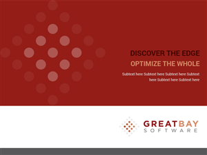Design de PowerPoint par Best Design Hub pour Great Bay Software | Design : #5422174