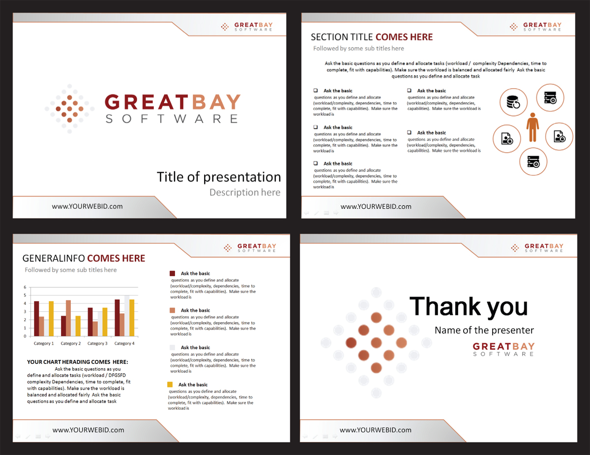 PowerPoint Design by rkailas for Great Bay Software | Design #5511366