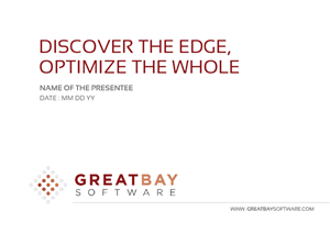 Design de PowerPoint par rkailas pour Great Bay Software | Design : #5604293