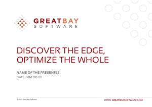 Great Bay Software PowerPoint template | PowerPoint Design by rkailas