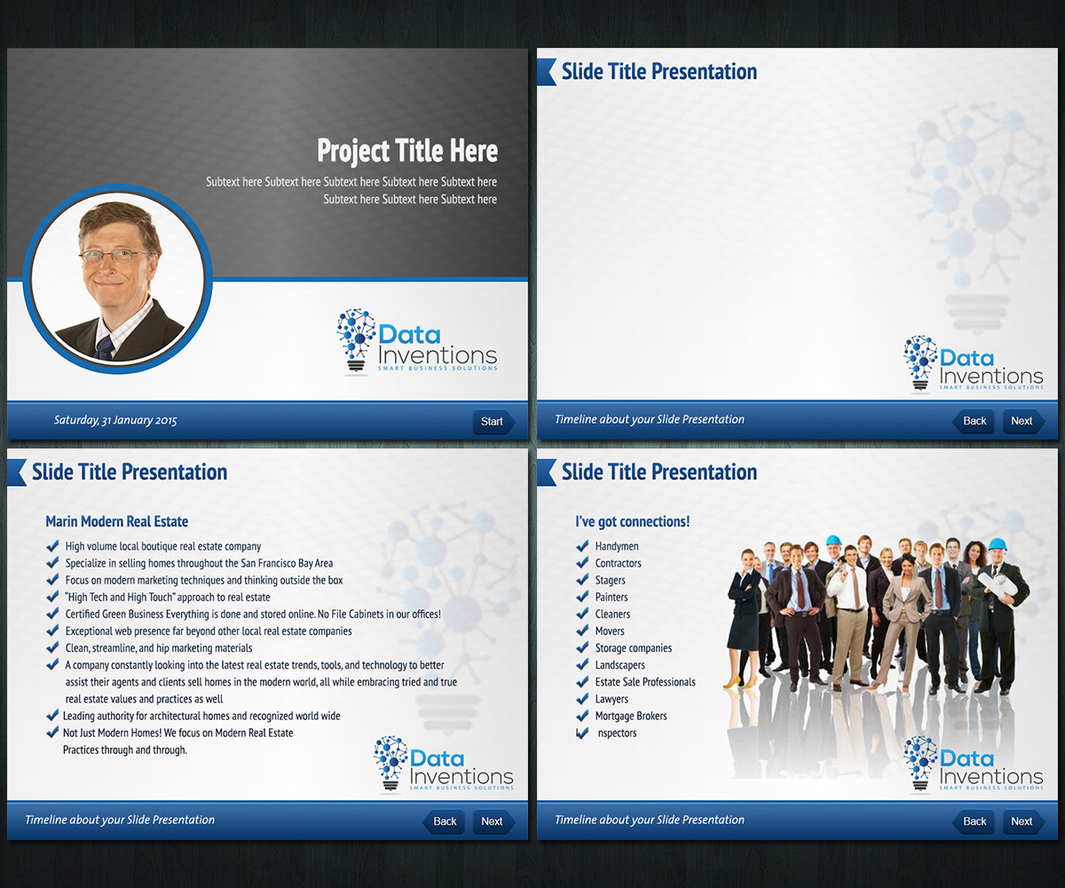 Diseño de PowerPoint por Danang Prastiawan para Mobilise Solutions | Diseño #5411558