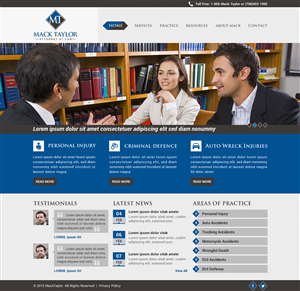 Web Design par Mac Ruskin pour ce projet | Design : #5439144