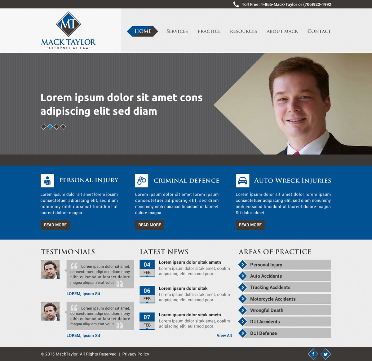 Web Design by Mac Ruskin for this project | Design #5439149
