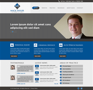 Web Design par Mac Ruskin pour ce projet | Design #5439149