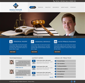 Web Design par Mac Ruskin pour ce projet | Design : #5439152