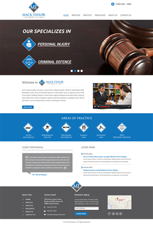 Web Design par Mac Ruskin pour ce projet | Design : #5440359