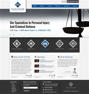 Web Design par Mac Ruskin pour ce projet | Design : #5440965
