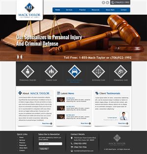 Web Design by Mac Ruskin for this project | Design: #5440970