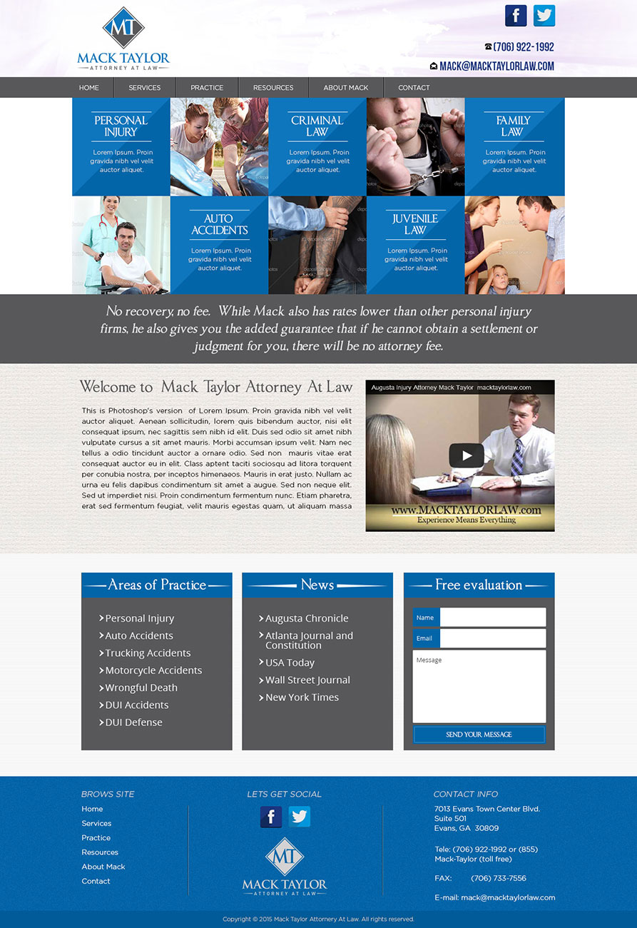 Web Design by Tanvir for this project | Design: #5474570
